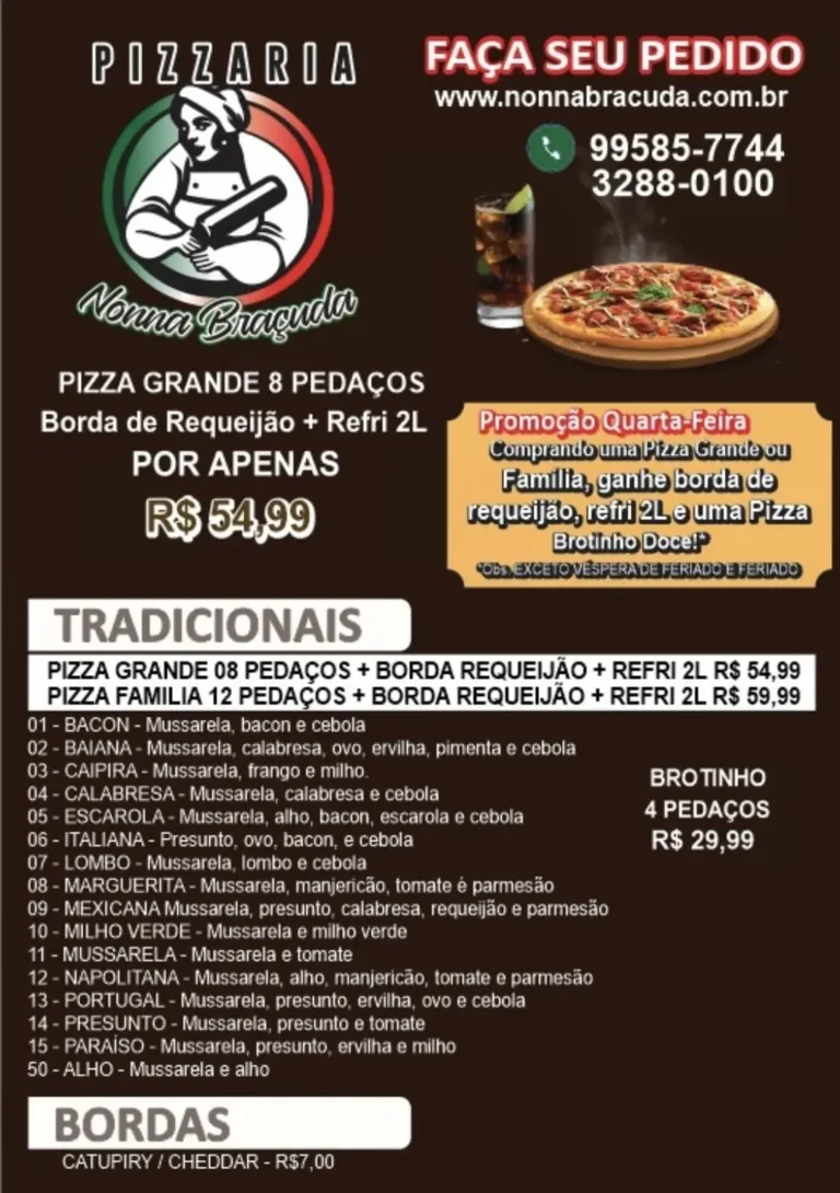 Nonna Braçuda Cardápio pg 01